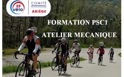 FORMATIONS PSC1 et MÉCANIQUE VÉLO